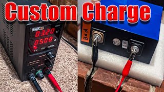 How To Charge almost any Rechargeable Battery using an Adjustable DC Bench Power Supply
