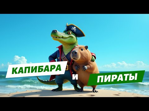 Капибара и пираты. Морские приключения.