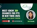 New York New Changes In 2025  By Vrunda | What You Need To Know? | PT License In USA | FACTS PT