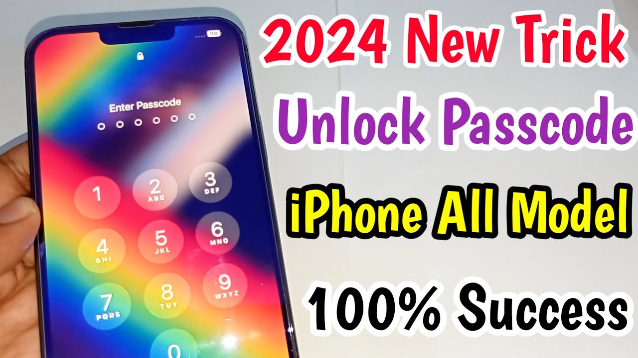 20204 Unlock Passcode iPhone All Model New Trick How To Unlock iPhone