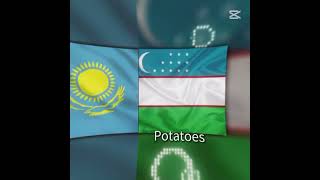 Казахстан и Узбекистан #countryballs