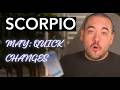 Scorpio "This Is Where Everything Starts Changing Quickly!" May 2026 Tarot