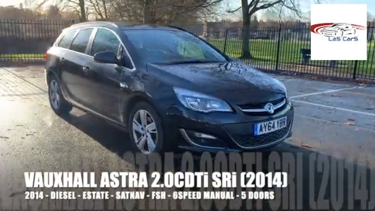 VAUXHALL ASTRA 2.0CDTi SRi Estate for sale Colchester LASCARS (Used