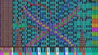[Black MIDI] Piano From Above - Vengaboys - We Like to Party ~2 Million Notes | NO LAG