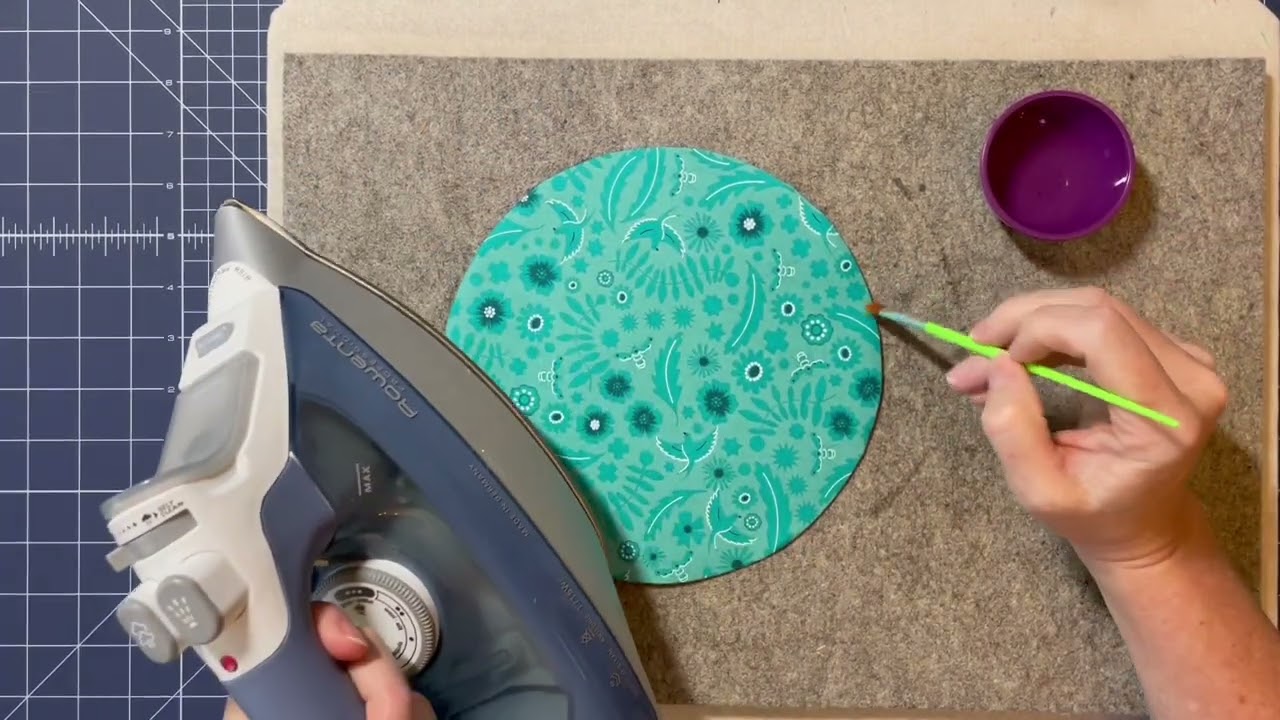 Tutorial: Turned Edge Applique Circles