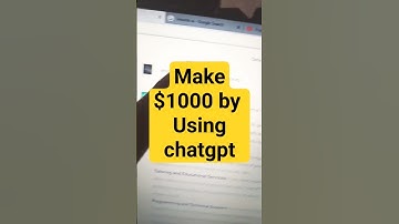 How to earn $1000 per day | Make Money online with Chatgpt  AI 2023