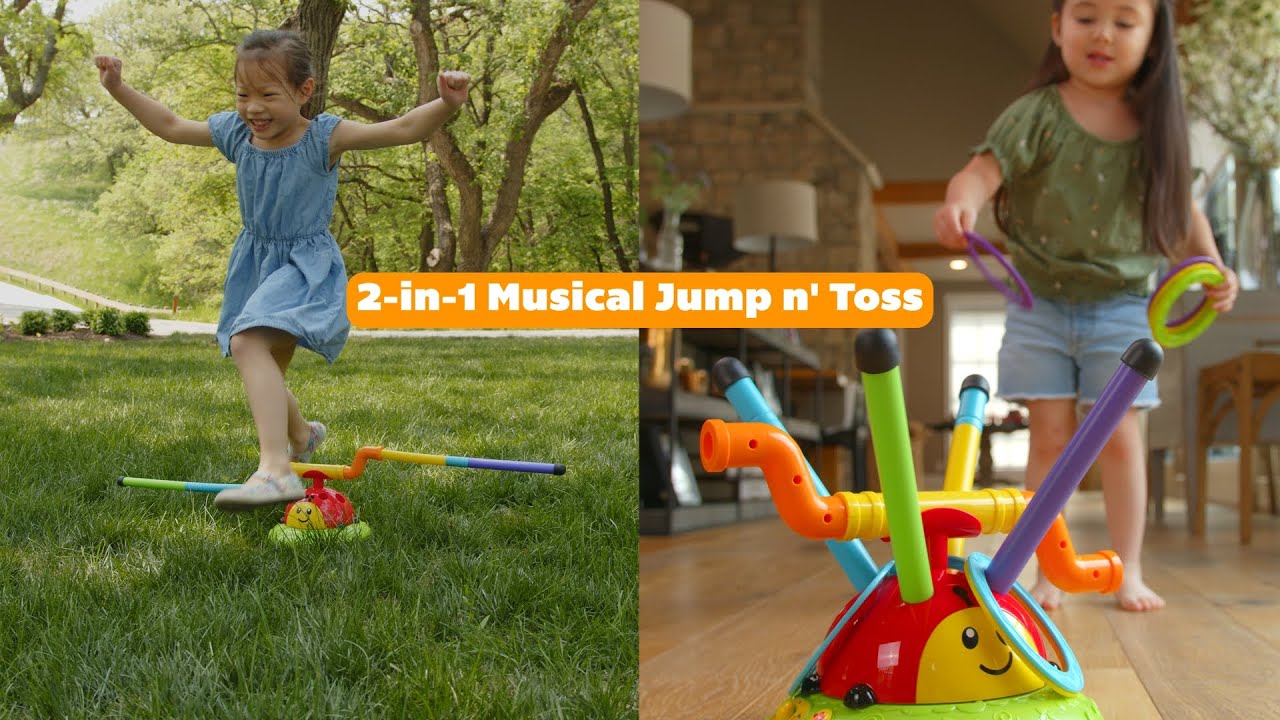 2-in-1 Musical Jump n' Toss - YouTube