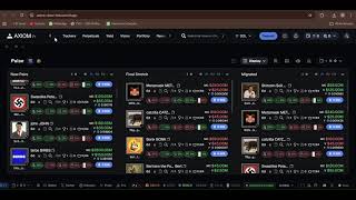 Next.js Crypto Dashboard: Axiom Clone Functionality Tour | Made by Goverdhan Gupta