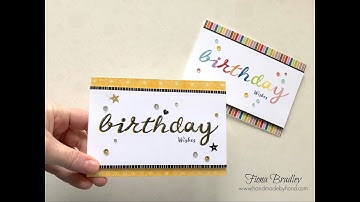 The Stamparatus and how to create your own sentiments