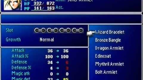 Final Fantasy VII Speedrun 62nd Segment - 7:41 By Andrew 