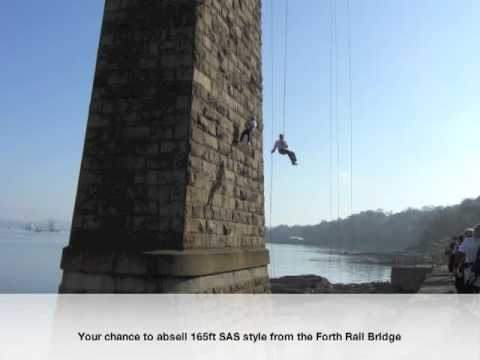 Forth Rail Bridge Abseil Youtube