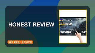 TouchWo 43 inch Interactive Touchscreen Monitor Honest Review 2026