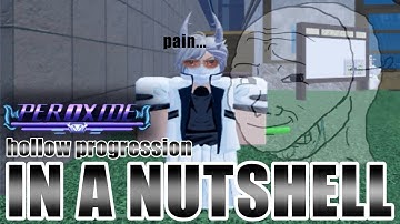 (peroxide) hollow progression in a nutshell: the pain and suffering of a hollow