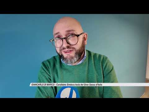 Isola del Gran Sasso. In piena campagna elettorale il candidato sindaco del Centrodestra Di Marco