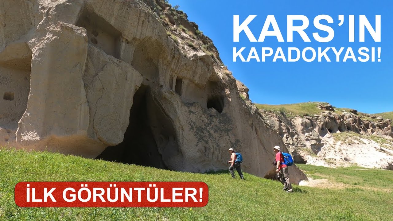 Kars'ın Kapadokyası! Yeni keşfedilen bölgeden ilk görüntüler!