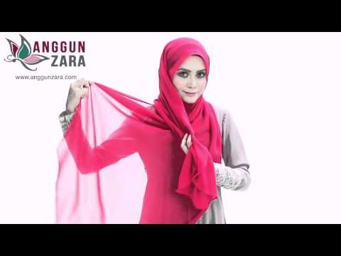 ANGGUN ZARA - SHAWL TUTORIAL 1