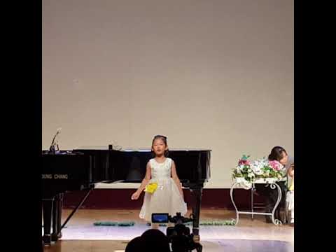 7살 수영이의 첫 성악대회