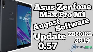 ASUS Max Pro M1 Software update 057 August 2019 in Hindi
