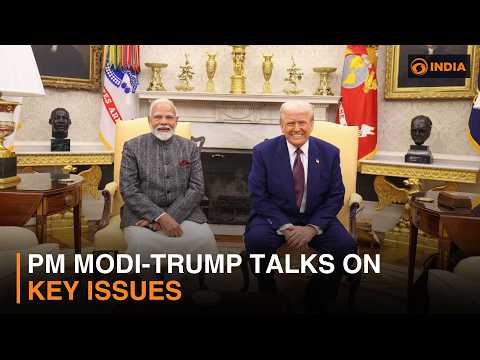 PM Modi-Trump talks on key issues & more updates | DD India live | 7:30 PM IST