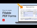 How To Create Fillable PDF Forms in Adobe Acrobat