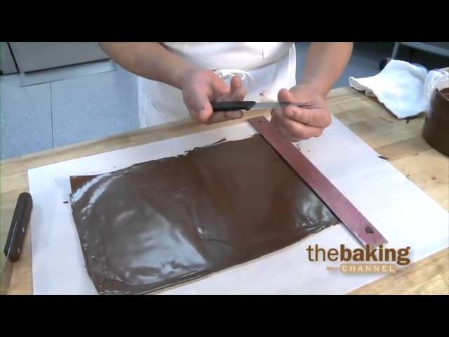 Chocolate Transfer Sheets and Chocolate Curls