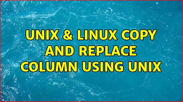 Unix & Linux: copy and replace column using unix (3 Solutions!!)