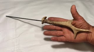 DIY IDEA/Tool Handle From Deer Hornets! Amazing idea
