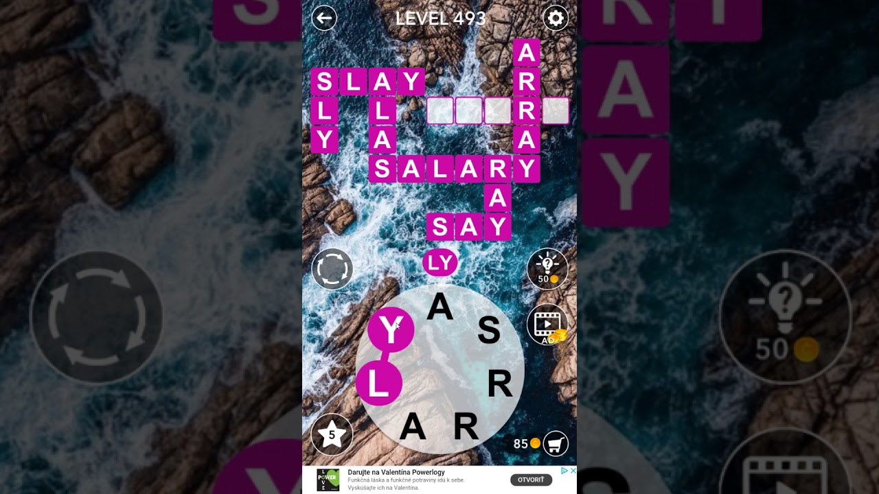 Word Crossword Search level 493
