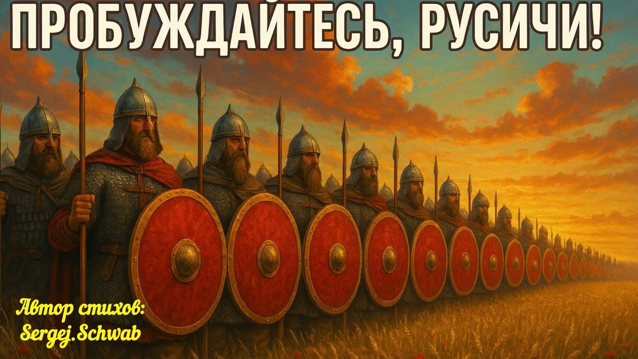 Пробуждайтесь, Русичи 🔥 Песня о Родине и свободе