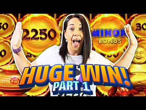 THIS HIGH LIMIT SLOT WAS SO HOT -  THIS IS ONLY PART 1 !!