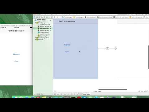 How to send data between two view controllers (via segue) - Swift in 60 seconds