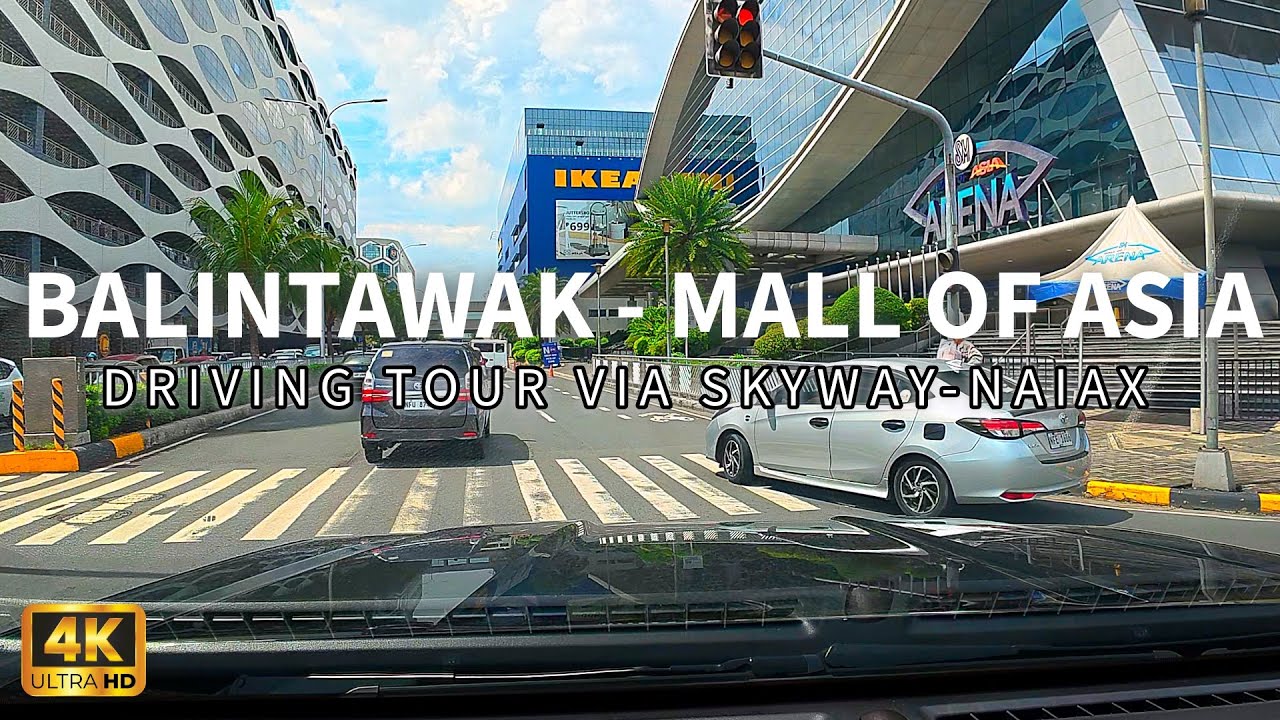 [4K] Balintawak to Pasay Driving Tour | Mall of Asia | IKEA 2025