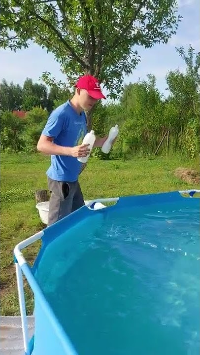 БЕЛИЗНА В БАССЕЙН. Кондиционер для БАССЕЙНА на Дому! - YouTube