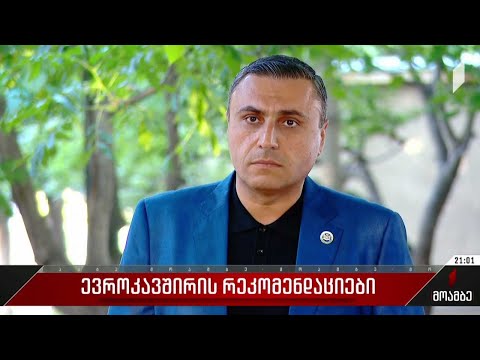 ევროკავშირის რეკომენდაციები