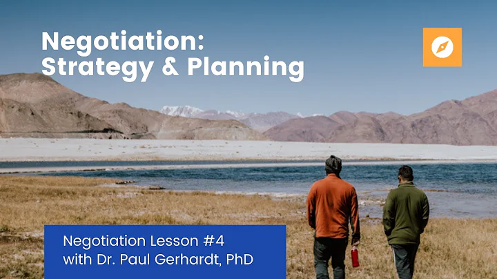 Negotiation: Strategy and Planning | Dr. Paul L. Gerhardt, PhD