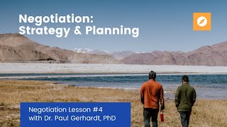 Negotiation: Strategy and Planning | Dr. Paul L. Gerhardt, PhD