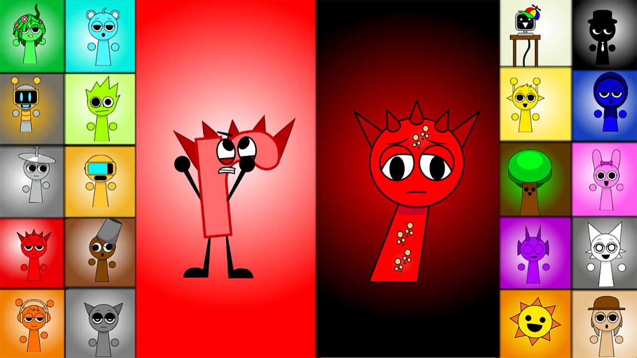 Ultimate Battle Showdown ! PhobiaSprunkiblocks Band  & Incredibox Sprunki Band JumpStar (1 - 20 ) !!