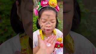 YOGURT BOX 🍨😋 AND THE BIG STORY👄🤐😭 #funny #trending #viral video #family #short video #shorts