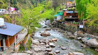 Beautiful Himalayan Mountain Small Town/ Pahadi journey/Old Manali