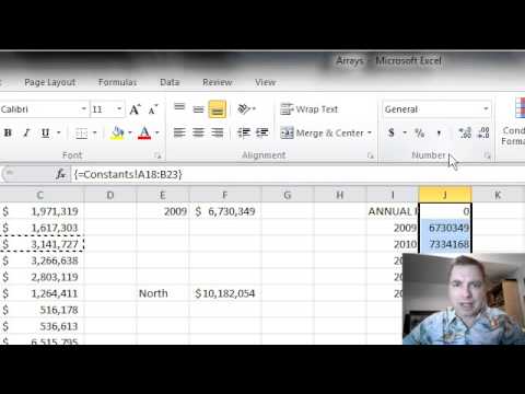 Excel Video 353 Using Arrays to Copy Data