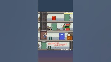 Run n Gun (Elevator Action games)  #retrogaming #arcade