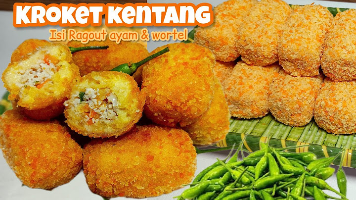 RESEP MUDAH MEMBUAT KROKET KENTANG ISI AYAM WORTEL | cocok buat stok frozen atau ide jualan
