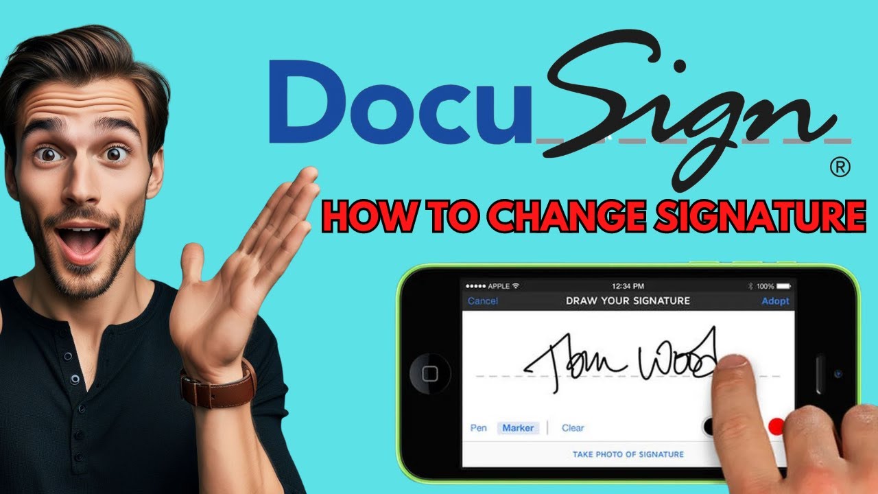 How to Change Signature On DocuSign | Digital Signature DocuSign ...