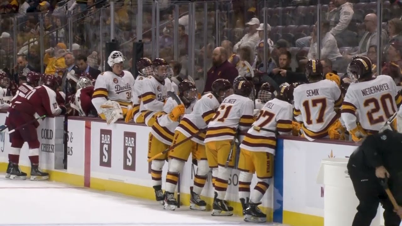 ASU Men's Hockey: Views from around Mullett Arena in ASU's 2-0 win over  Colgate - House of Sparky