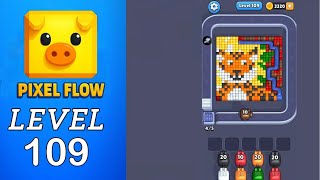 Pixel Flow Level 109 Walkthrough