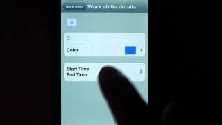 Work Shifts Calendar