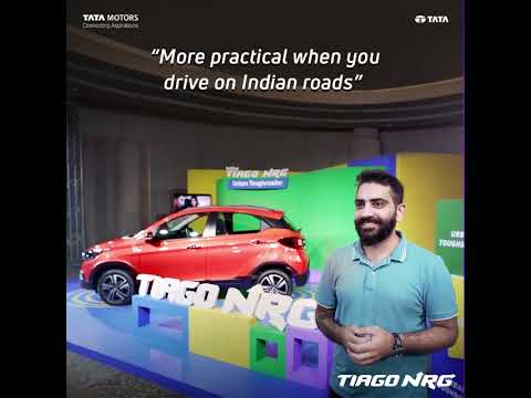 New TIAGO NRG from TATA Motors - the Urban Toughroader #tiagonrg #tatamotors #livedifferent