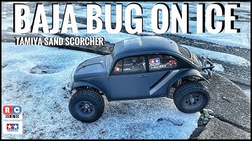 Tamiya Sand Scorcher on the Ice
