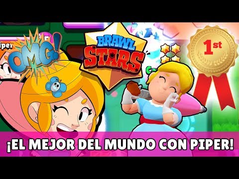 COMO USA EL TOP 2 DEL MUNDO A PIPER | KManuS88 | Brawl Stars