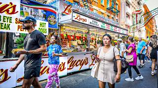 San Gennaro Italian Feast in LITTLE ITALY - NEW YORK CITY | 100th Year on Mulberry St | POV Walking